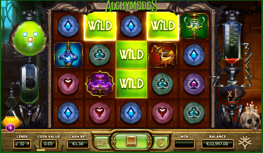 Yggdrasil Alchymedes Online Slot