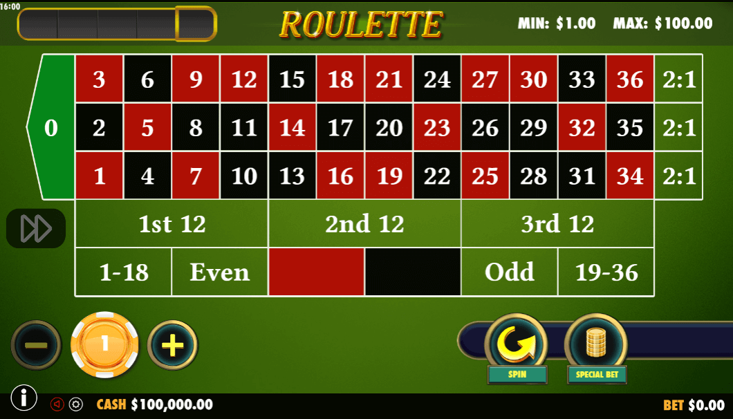 Roulette Table