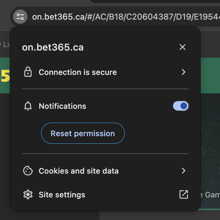 How to turn on notifications in Chrome.