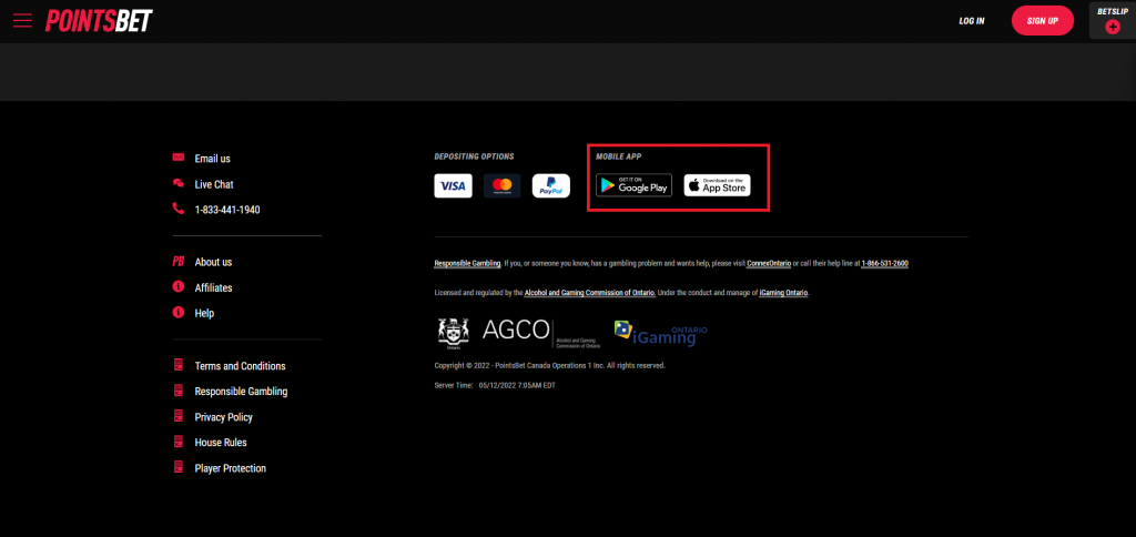 Pointsbet App