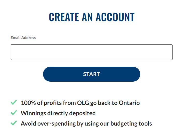 Create an account at PROLINE+