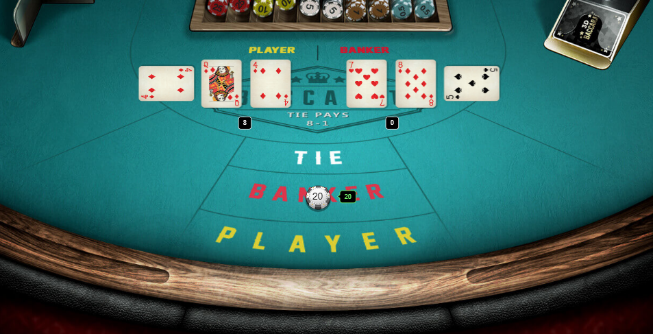 How to play baccarat 2