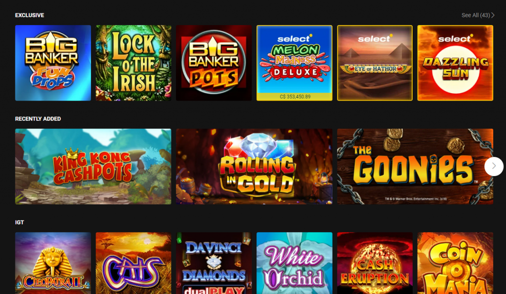 bwin exclusive slots