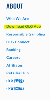 OLG app download