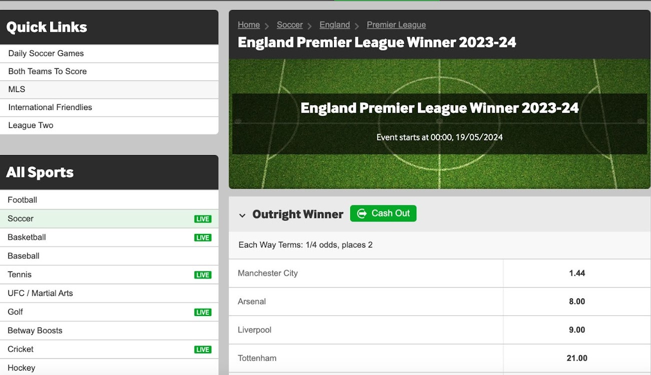 Premier League Betting Markets: Which Ones to Go For?