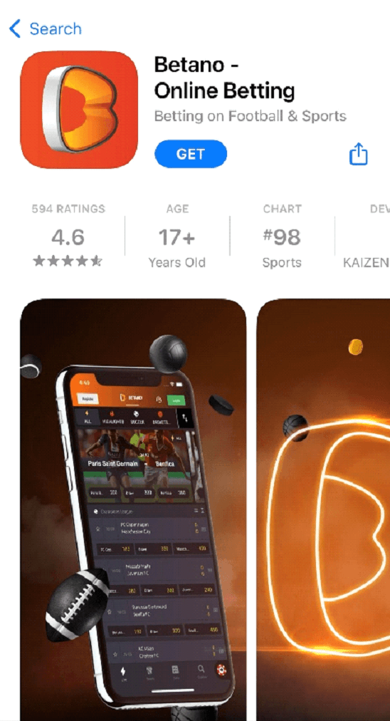 How to download Betano for iOS