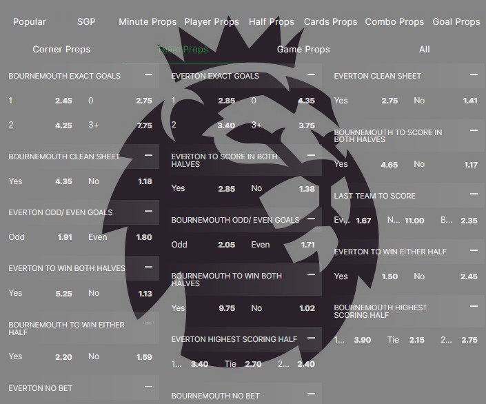 Betting on the Premier League: Bet Types and Odds Explained