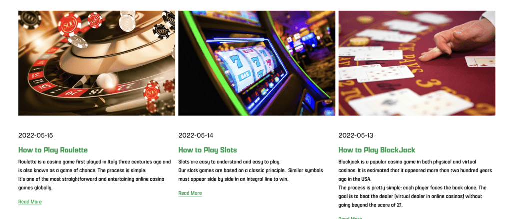 Learn basics about casino games on Bet99