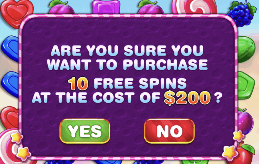Buy Free Spins round for 100x your bet
